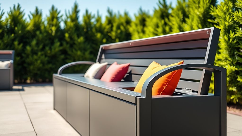 top durable waterproof storage benches