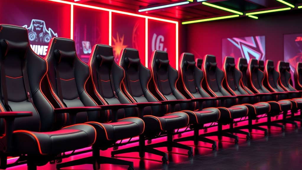 top gaming chairs with footrests