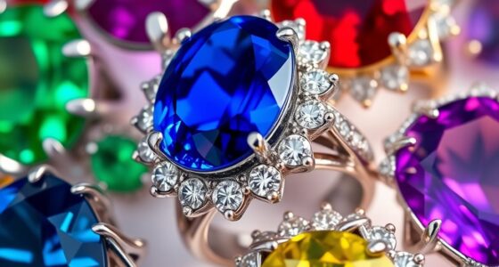 top gemstone cocktail rings