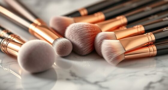 top high end brush selection