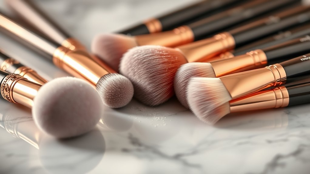 top high end brush selection