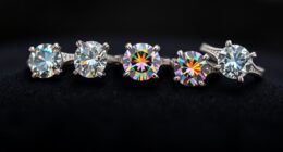top moissanite engagement rings