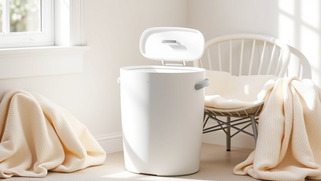 top odor controlling diaper pails