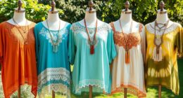 top plus size boho tops