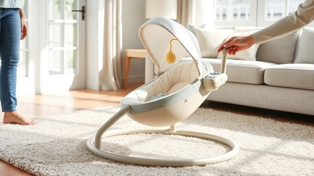 top portable baby swings