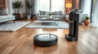 top robot vacuums self empty