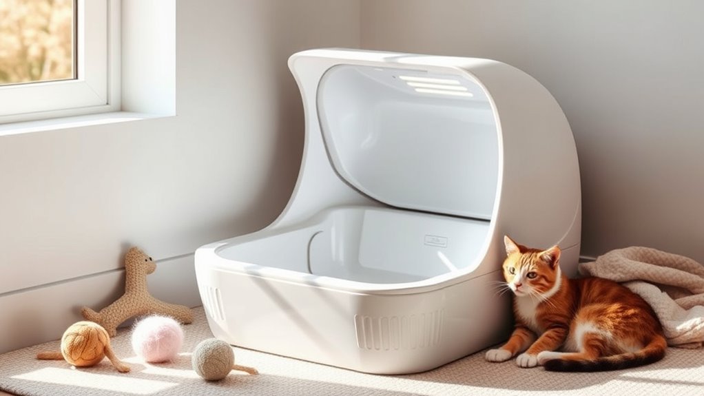top self cleaning litter boxes
