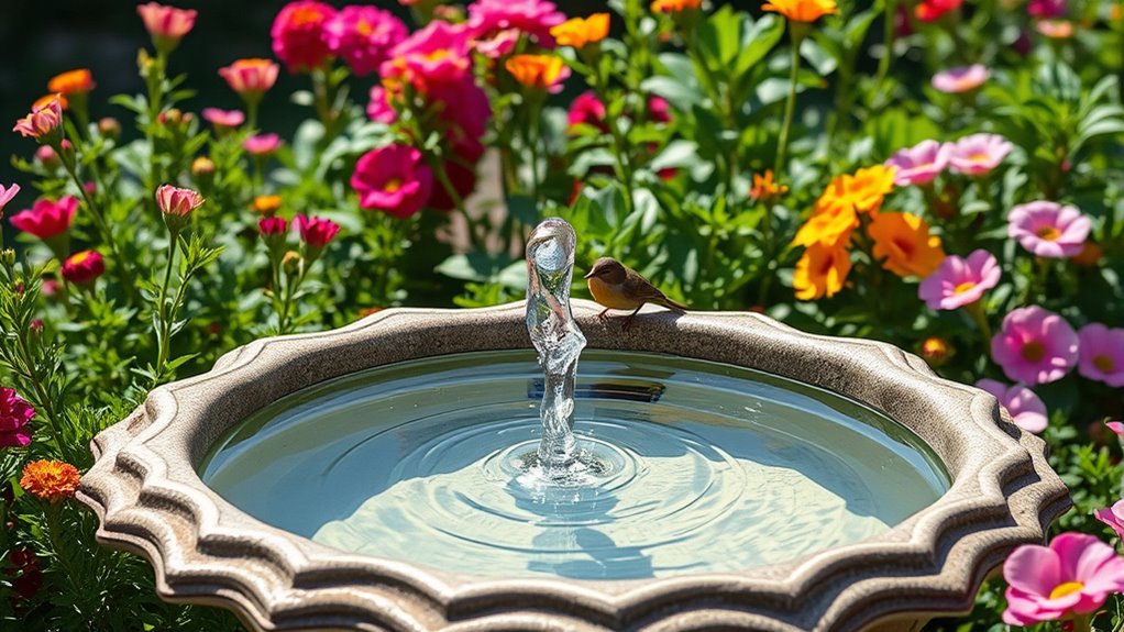 top solar birdbath fountains