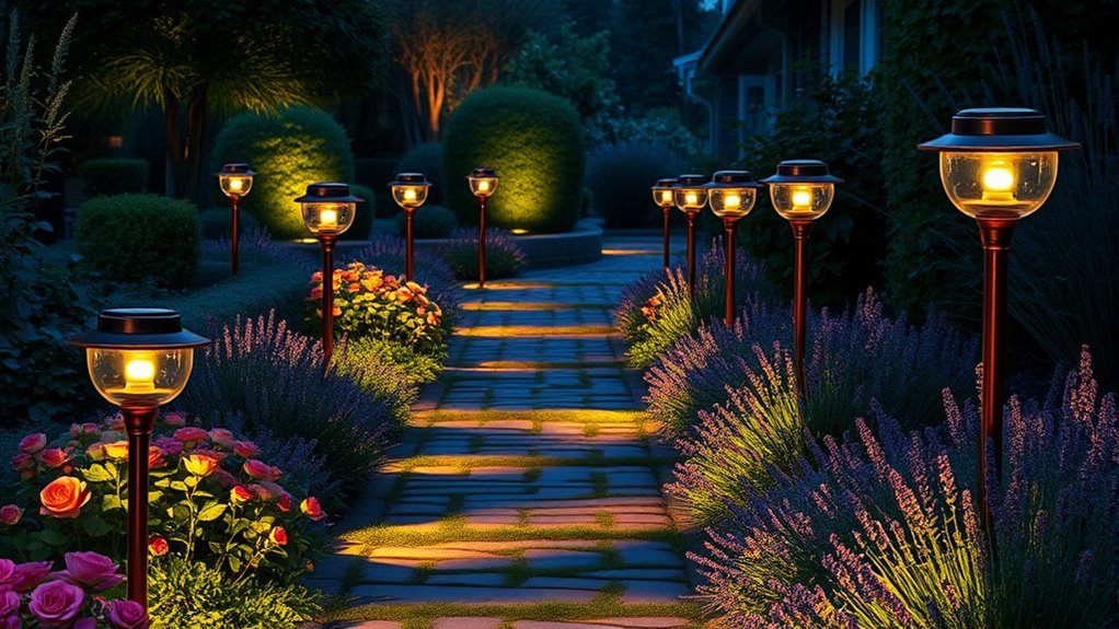 top solar garden path lights