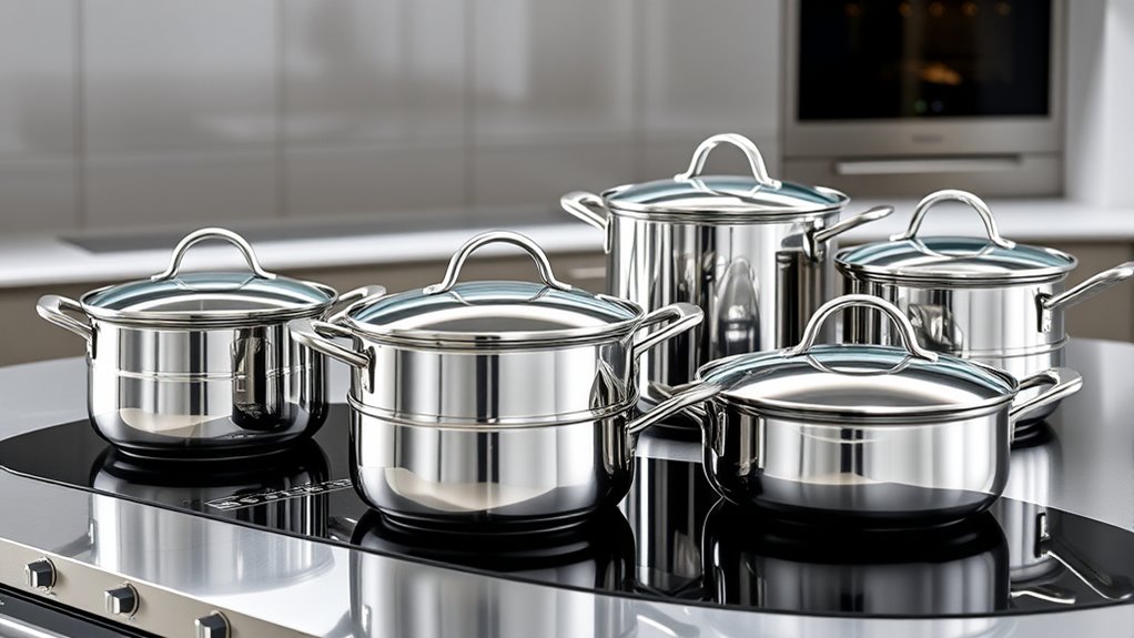 top stainless steel cookware