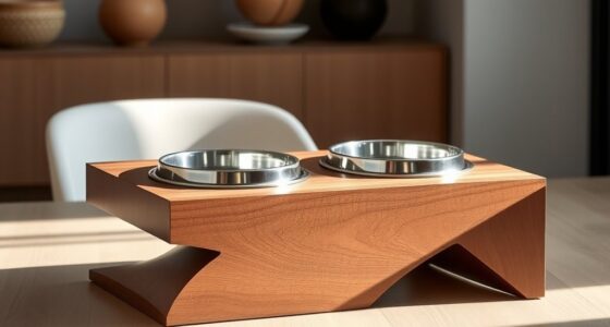 top stylish elevated dog bowls