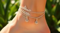 top stylish silver anklet picks