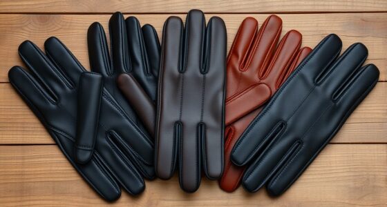 top touchscreen leather gloves