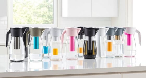 top water filter pitchers