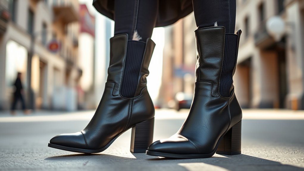 top women s leather ankle boots