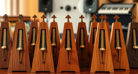 top wooden metronome picks