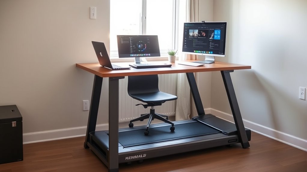 15 Best Smart Treadmill Desk Setups to Boost Productivity and Comfort 33 workout space and features