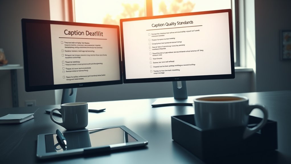 Caption Quality Standards and Compliance 3 caption quality enhances accessibility