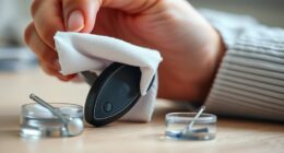 clean and dry hearing devices