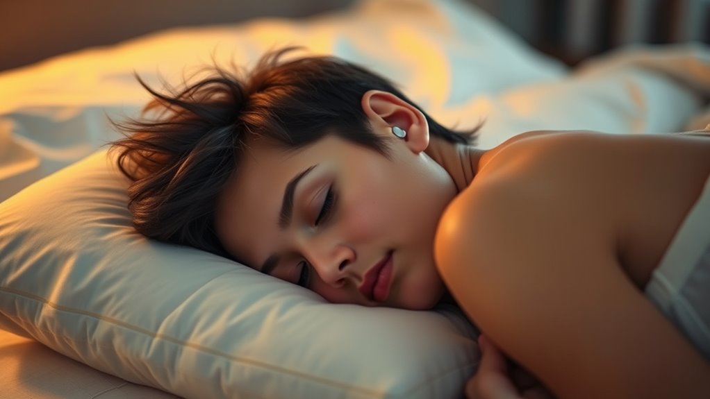 comfortable hearing aid sleep