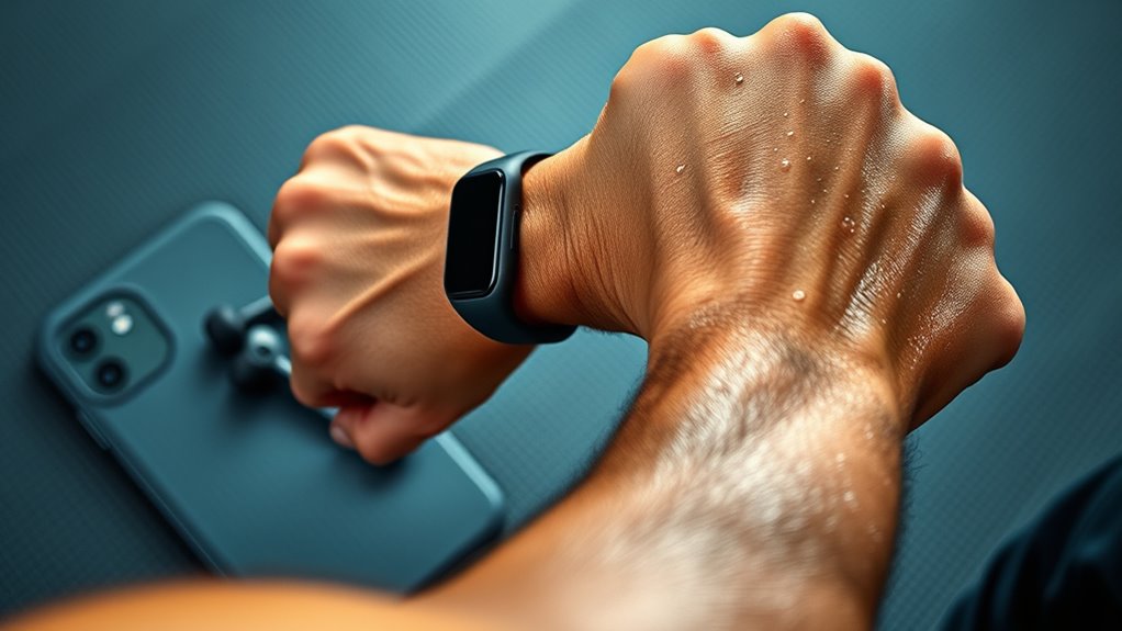 exercise sweat device protection