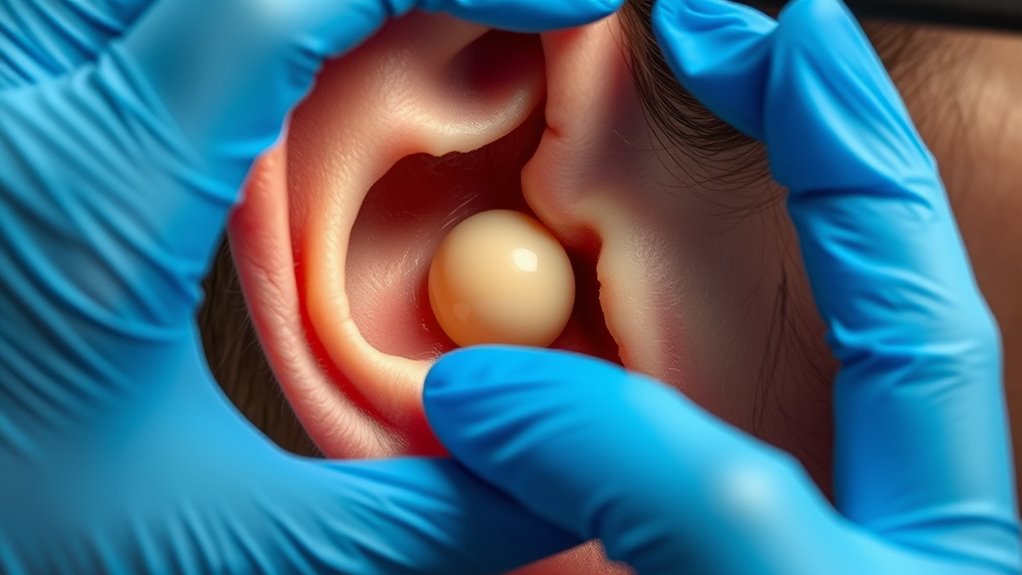 preparing for ear impressions