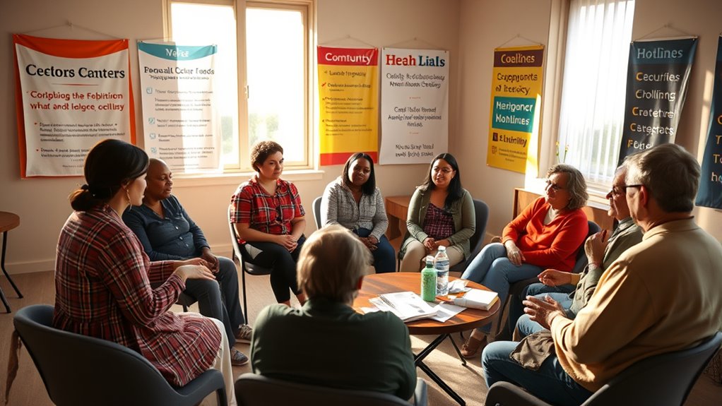 seek support through connection