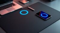 smart desk mats with wireless charging