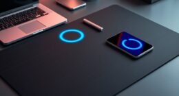 smart desk mats with wireless charging