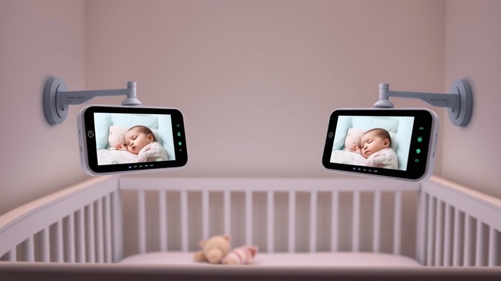 top dual camera baby monitors