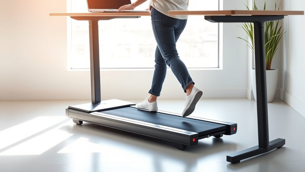 top under desk treadmills