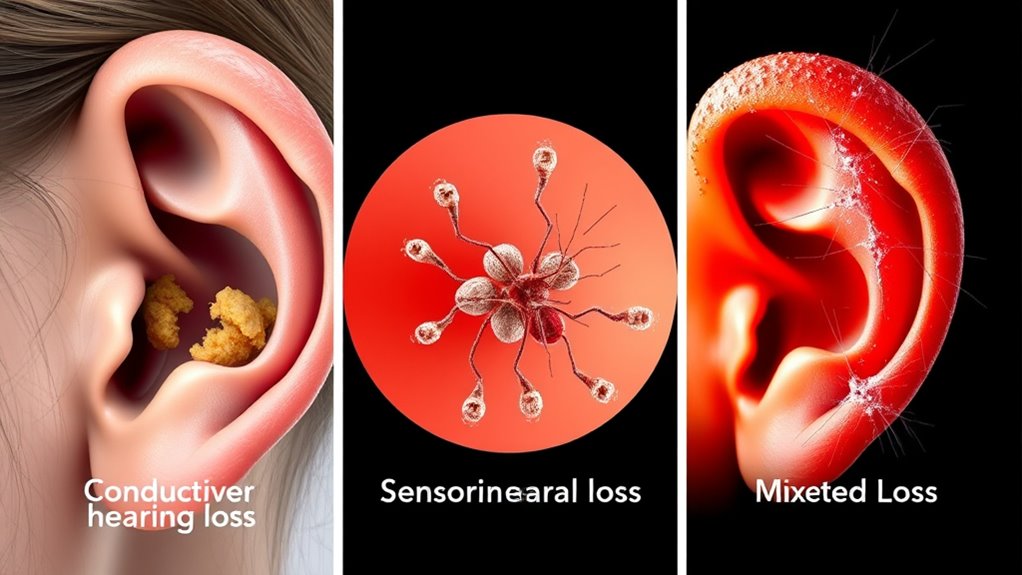 types of hearing loss