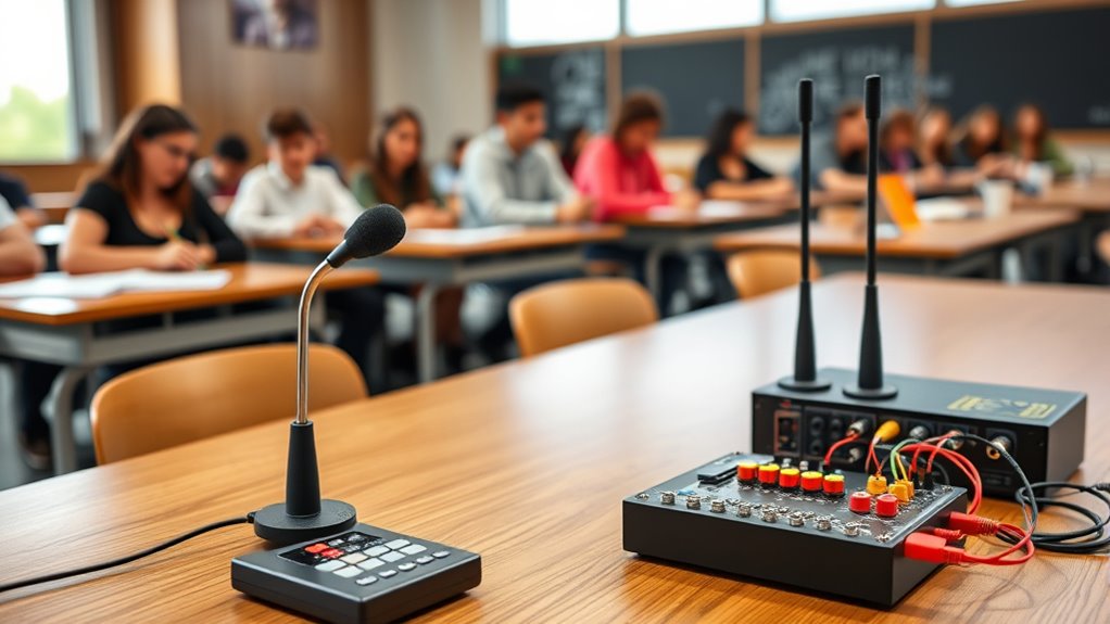 wireless clear inclusive classroom amplification