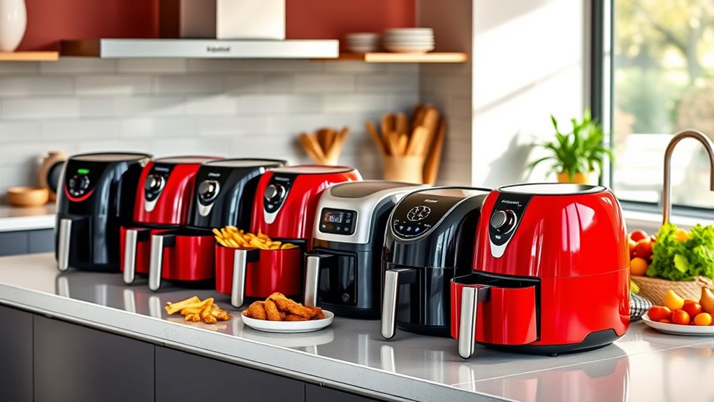 large family air fryer options