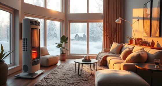 large room winter heating