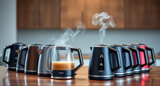 top electric kettles with temp