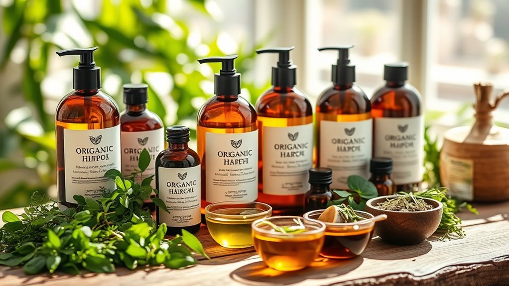 top organic hair products