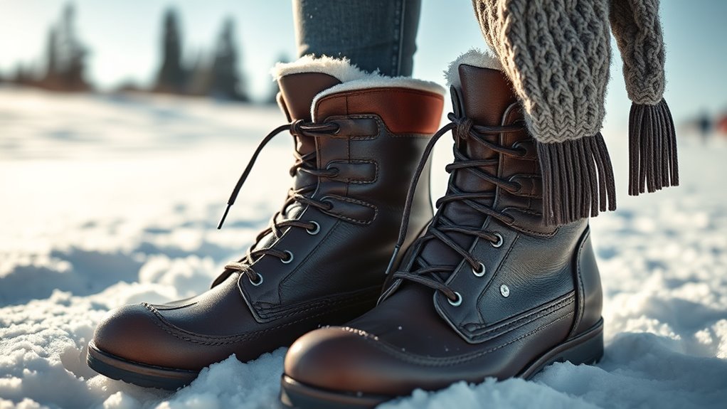 warm waterproof comfortable footwear