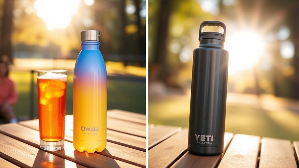 water bottle comparison factors