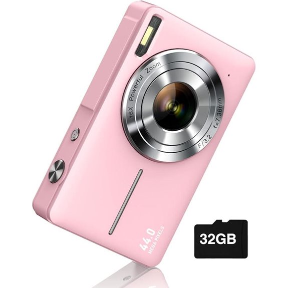 15 Best Compact Cameras for Travel in 2026: Capture Every Adventure With Ease 12 Digital Camera 1080P 16X Zoom Compact for Kids