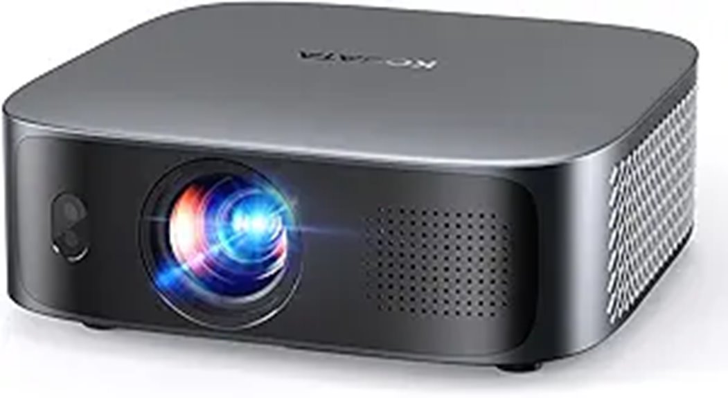 10 Best Ultra Short Throw Projectors of 2026 for a Crisp, Big Screen Experience 9 Kogata 4K Smart Projector with WiFi Bluetooth