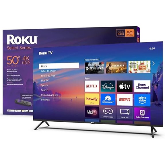 15 Best 50-Inch TVs of 2026: Unbiased Reviews and Top Picks 14 Roku 50-Inch 4K HDR Smart TV with Remote