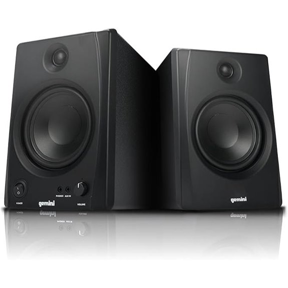 10 Best Studio Monitors for Your Home Studio in 2026: Expert Picks and Reviews 9 Gemini SMX-5BT Studio Monitors with Bluetooth (Pair)