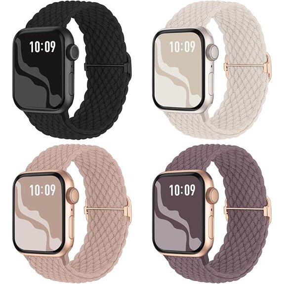 Braided Elastic Solo Loop for Apple Watch Series