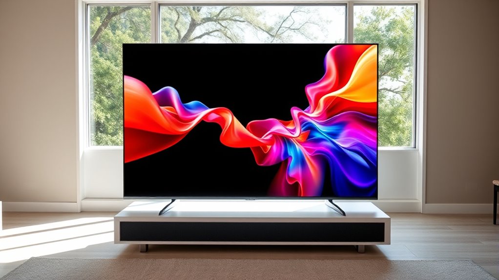 bright room tv features