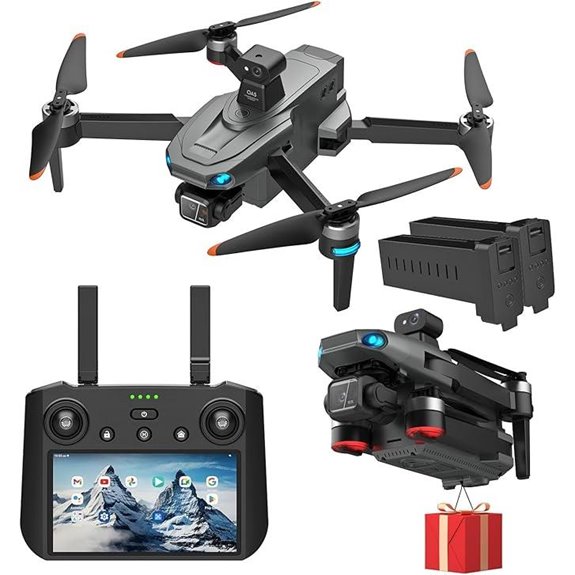 10 Best Drones With 4K Cameras in 2026: Stunning Aerial Shots Made Easy 9 NewUpgraded Touch Screen Drone with Camera and GPS