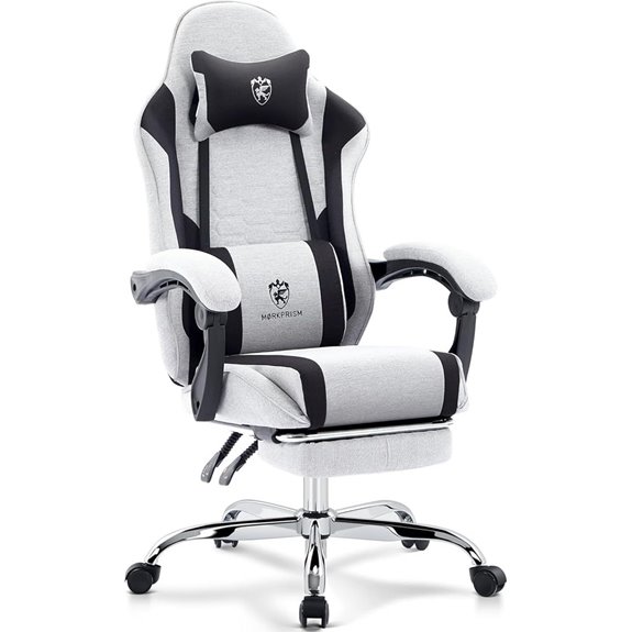 15 Best Gaming Chairs Under $200 That Offer Comfort and Value 17 Gaming Chair with Footrest Lumbar Support & Gel Pads