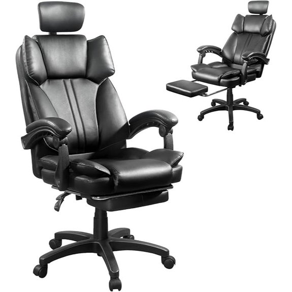 15 Best Gaming Chairs Under $200 That Offer Comfort and Value 16 Heavy Duty Ergonomic Office & Gaming Chair with Footrest