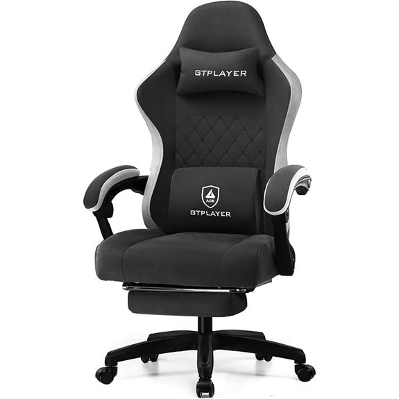 15 Best Gaming Chairs Under $200 That Offer Comfort and Value 7 GTPLAYER Ergonomic Gaming & Office Chair with Footrest