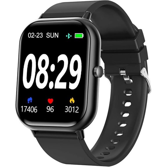 Smart Watch for Men Women Fitness & Heart Rate Monitor